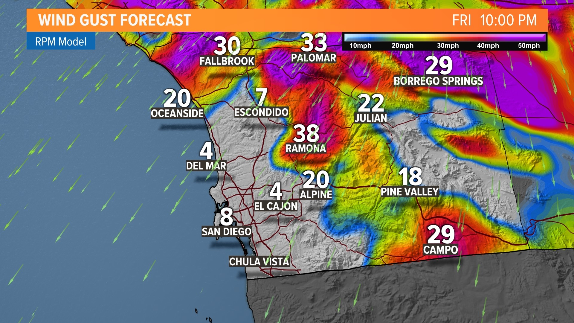 Santa Anas prompt wind advisory in San Diego County | cbs8.com