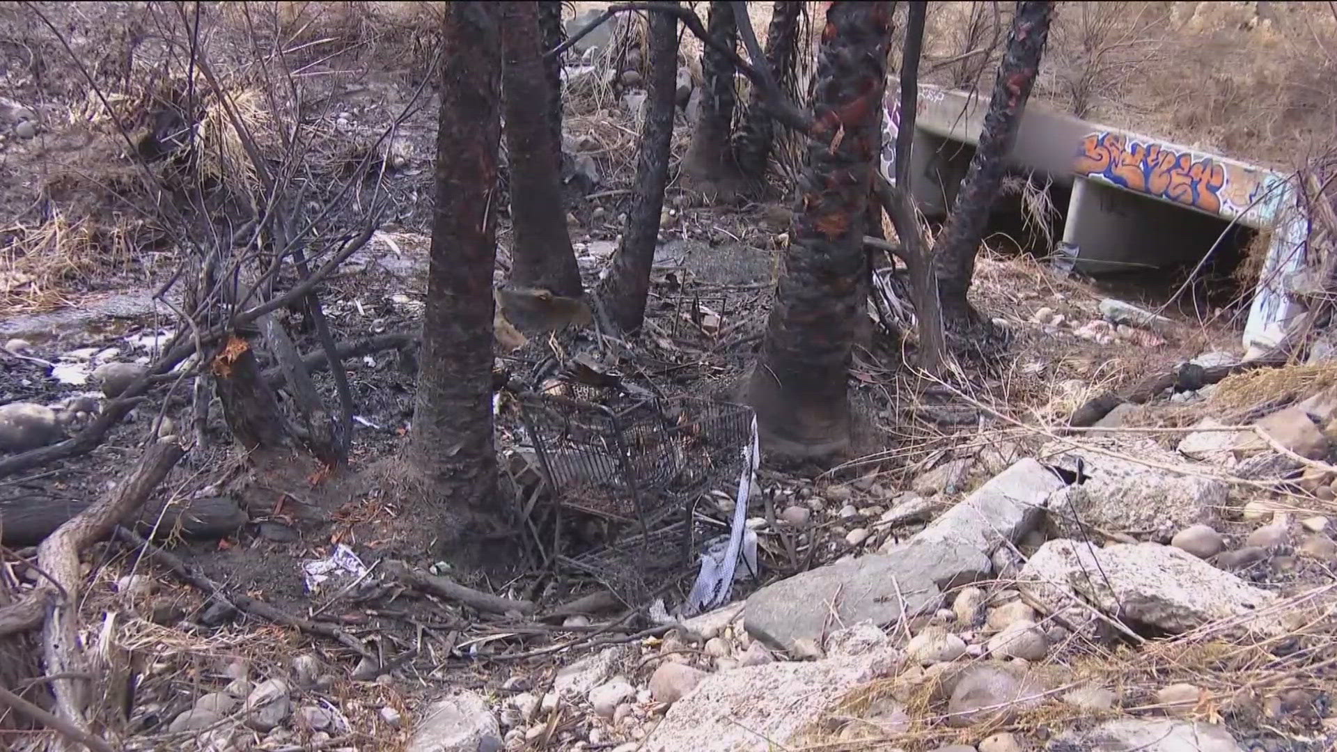 CBS 8 learned roughly a dozen fires have occurred in this canyon area over the past three years, according to data obtained by a public records request.