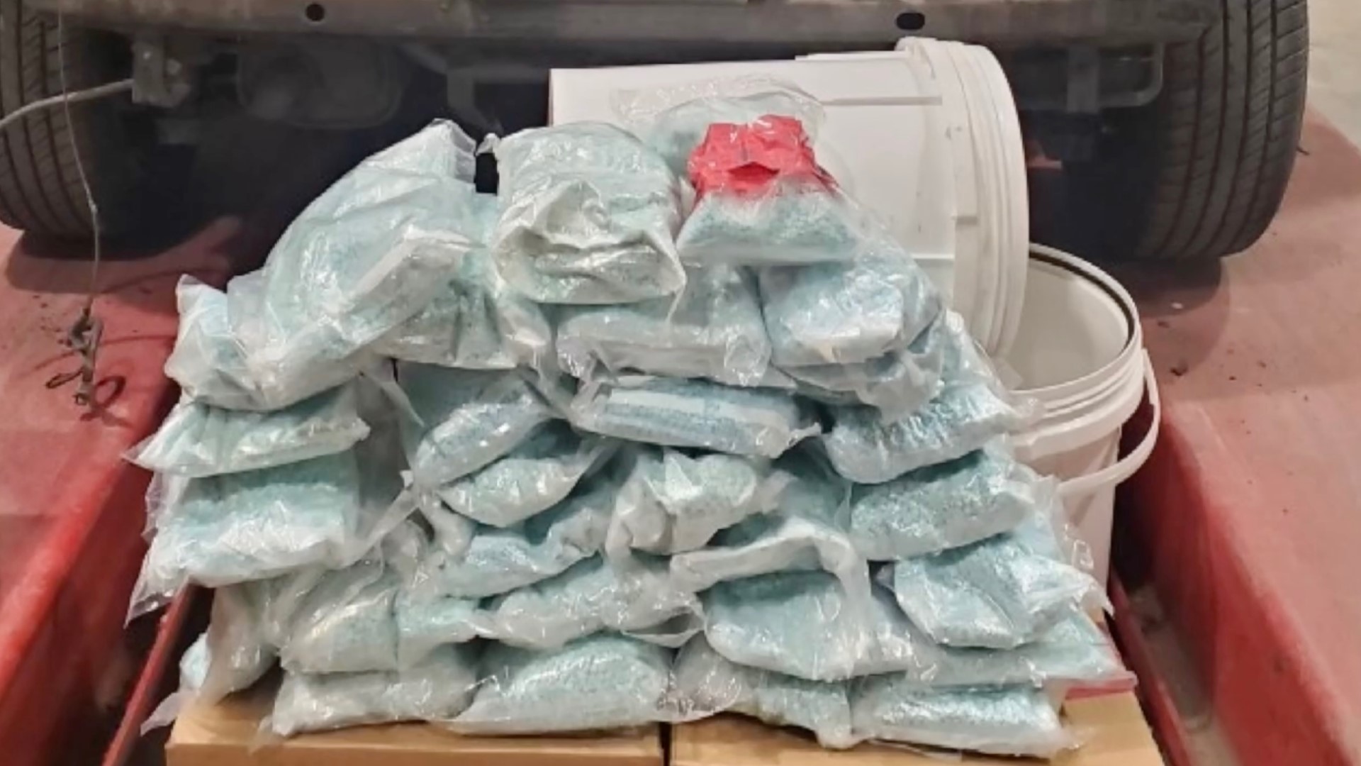 A record amount of fentanyl continues to make its way through our border. The amount of fentanyl seized so far is enough to kill over 30 million people.