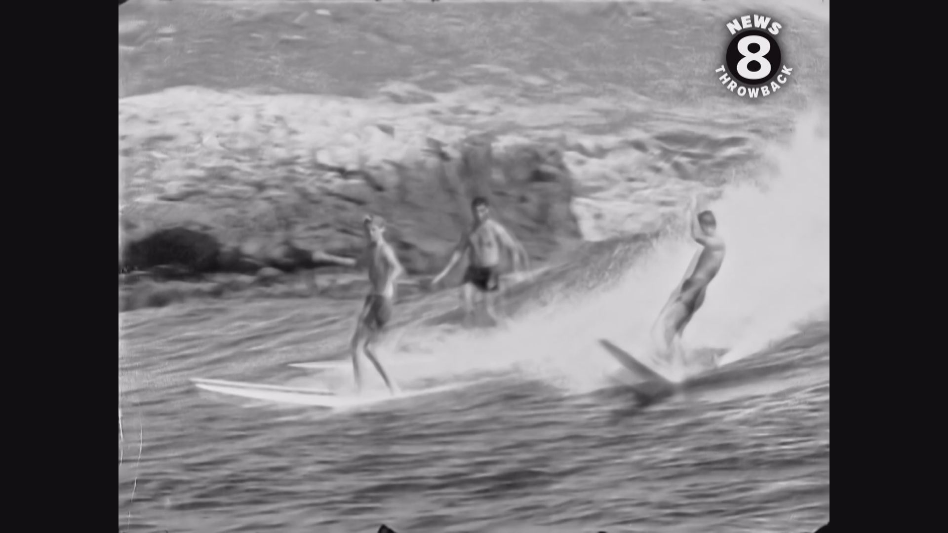 Surfing at Todos Santos Mexico 1965