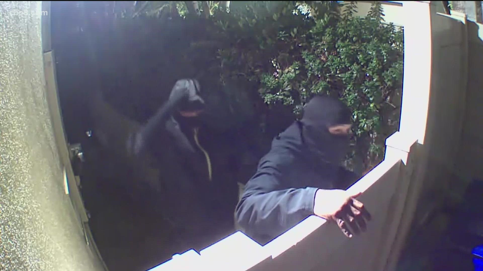 Since January 21, SDPD says there hasn't been a burglary that fits the profile.