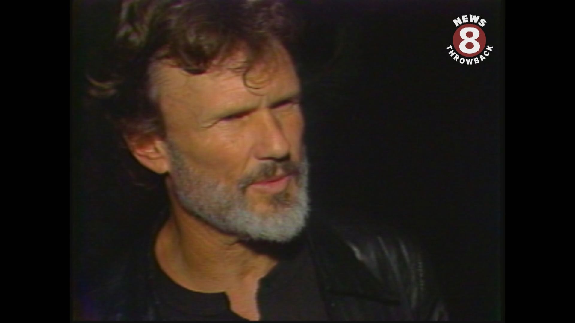 Kris Kristofferson concert at The Bacchanal in San Diego on March 12, 1987.