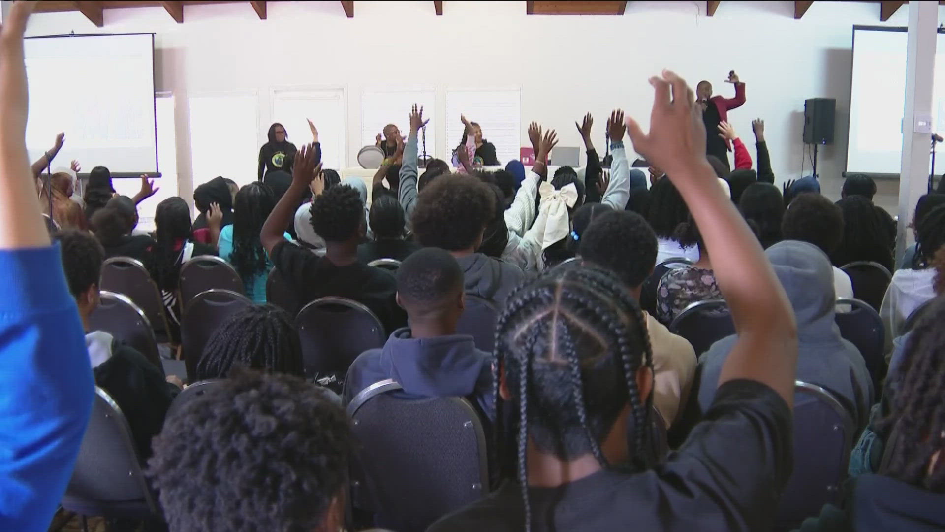 300 middle school students from across San Diego County attended the summit, now in it's third year.