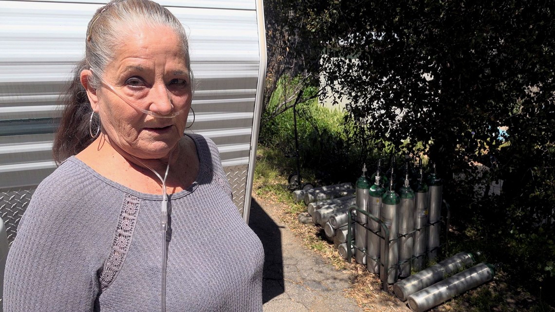 Woman gets home delivery of oxygen tanks restored in Campo ...
