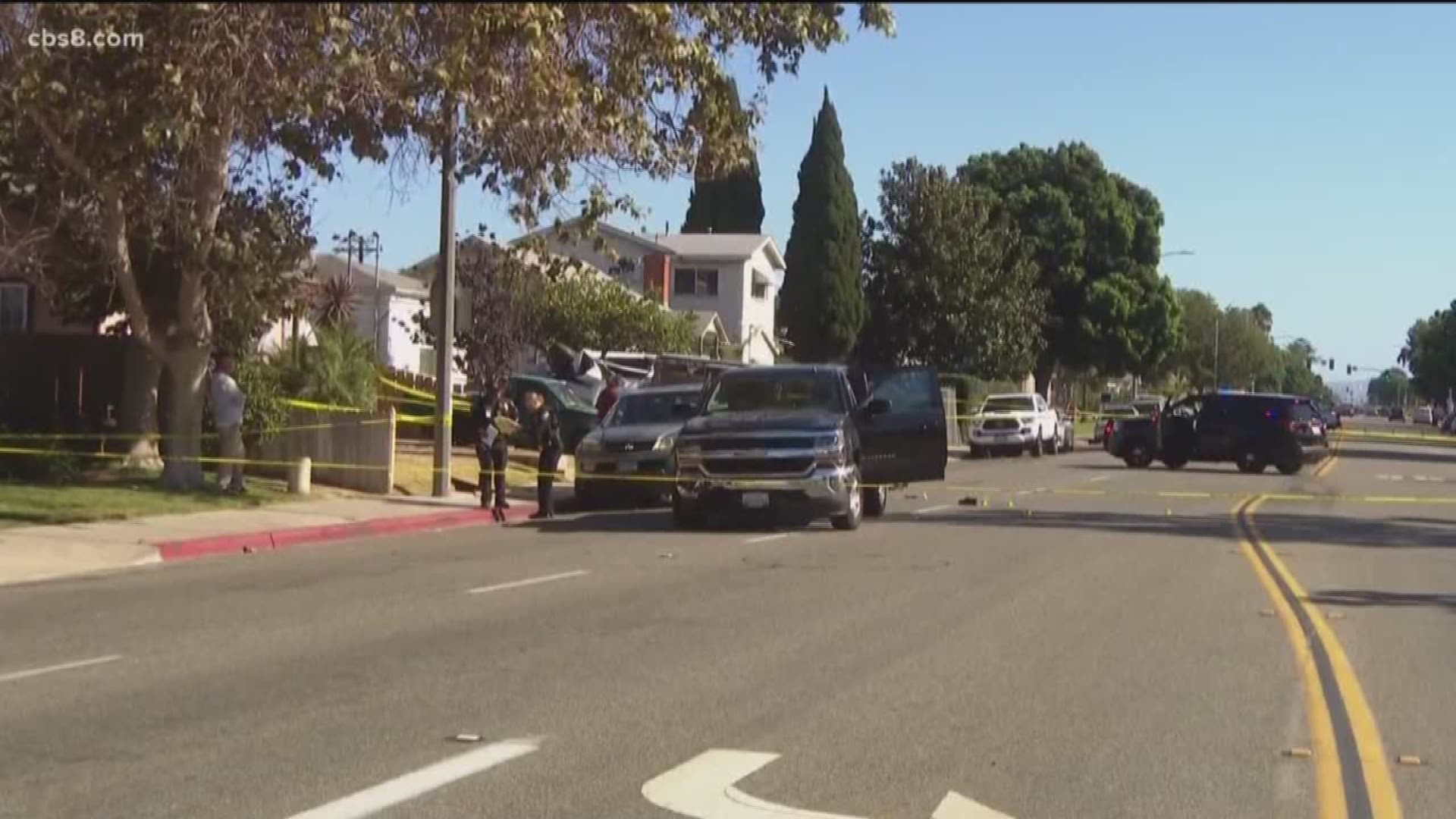 1 killed, 3 injured in Chula Vista crash involving work truck