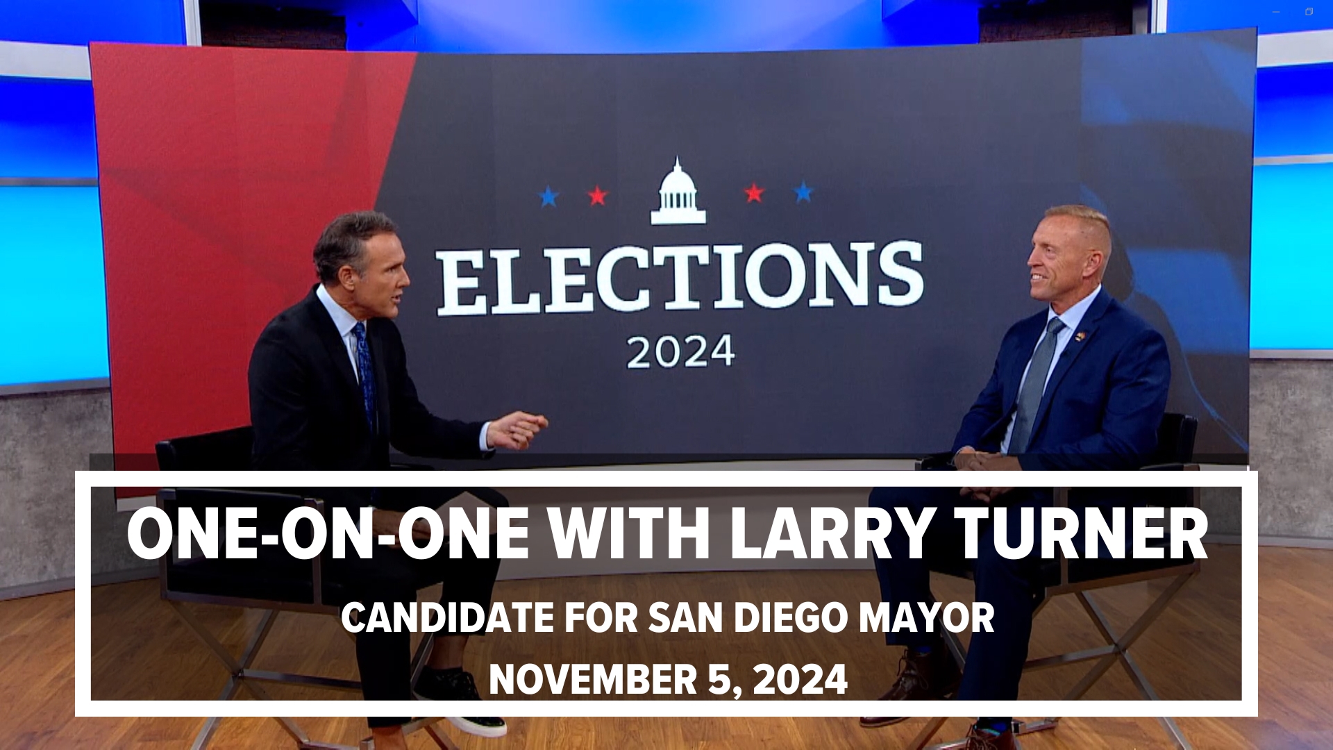 Larry Turner sat down with CBS 8 to talk about his candidacy for San Diego Mayor in the November 5 election.