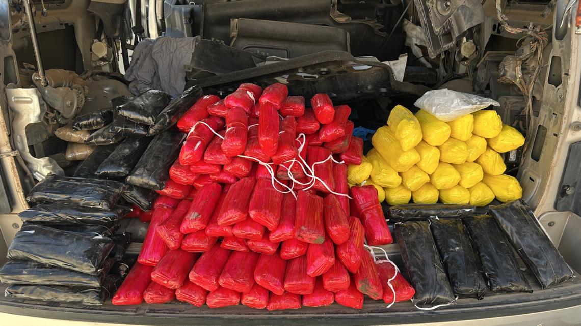 CBP officers seize nearly 400 pounds of meth at a California port of ...