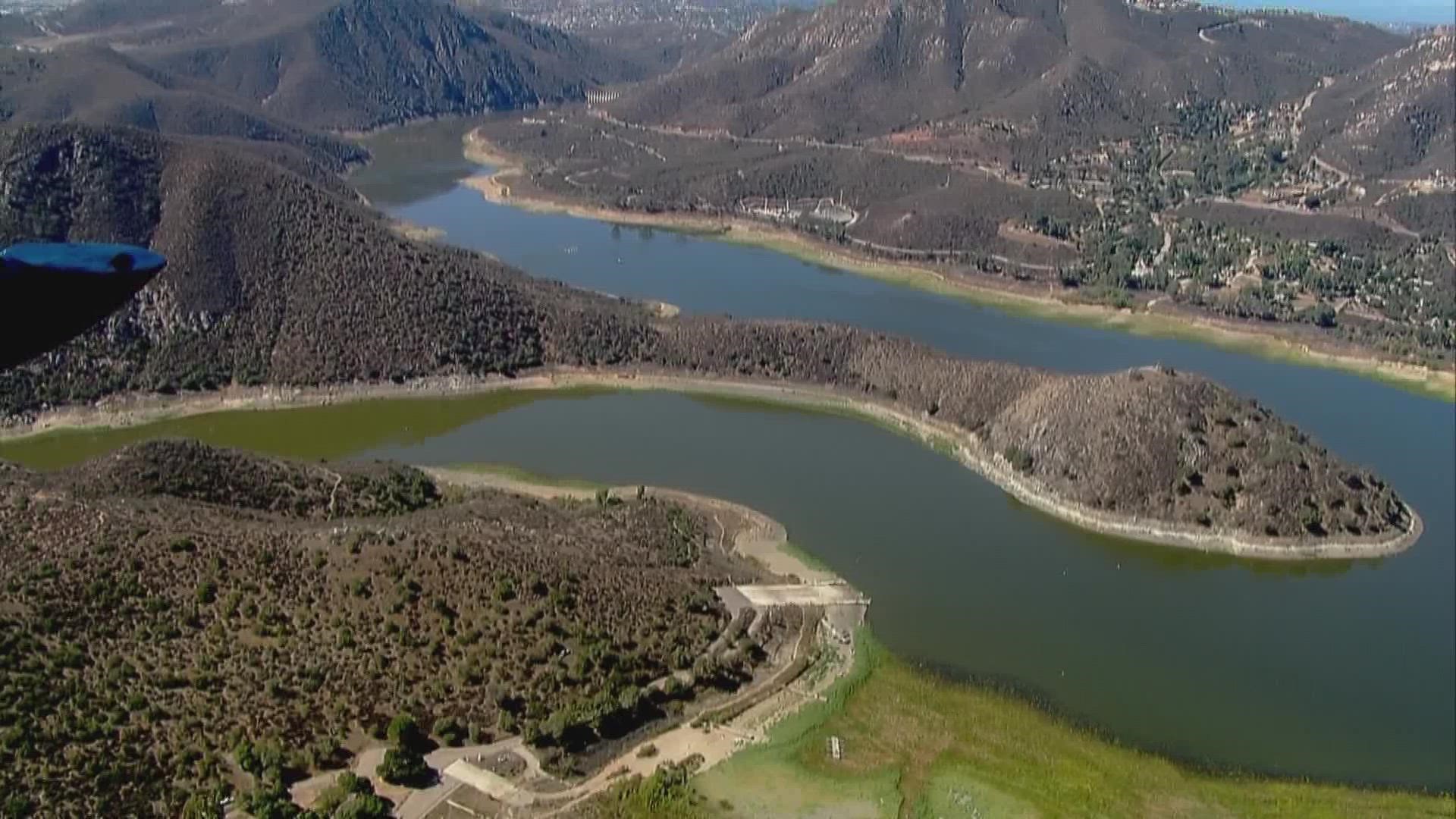 An inspection of Lake Hodges Dam a few months ago found damage and the process of lowering the water level to make repairs has started. More: lakes@sandiego.gov