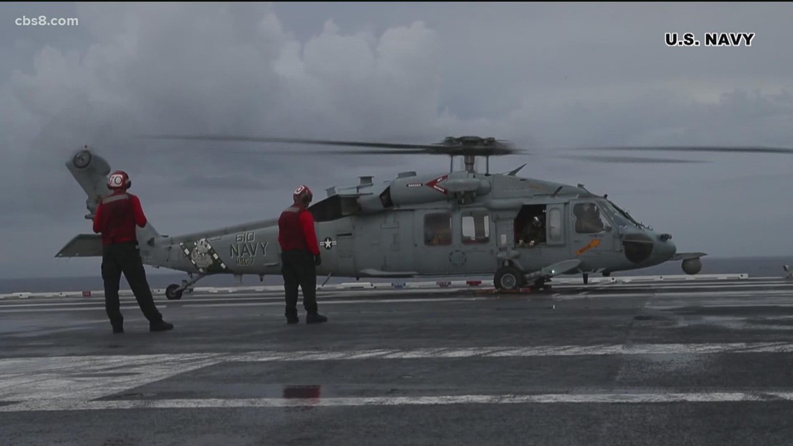 Navy Helicopter Crashes Off San Diego Coast | Cbs8.com