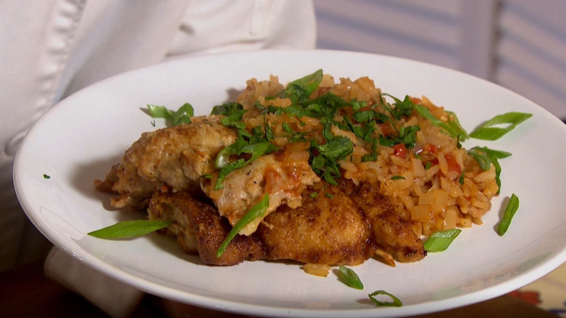 "Arroz con pollo is one of many that I learned from El Torito, it is Mexican comfort food!"