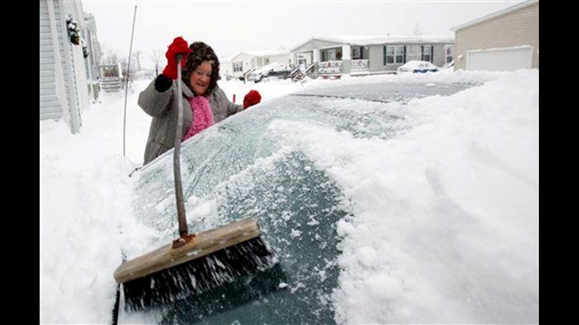 Bone Chilling Cold Plods Into Northeast