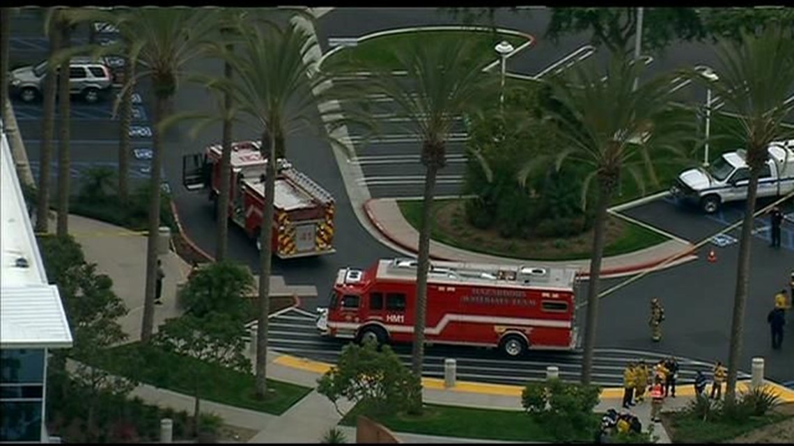 Caustic fumes force medical center evacuation in Sorrento Valley