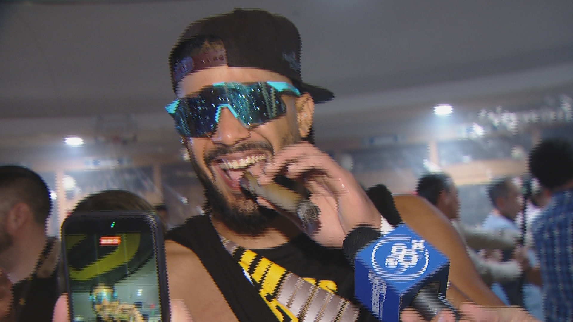 Fernando Tatis Jr. celebrates Wild Card sweep | cbs8.com