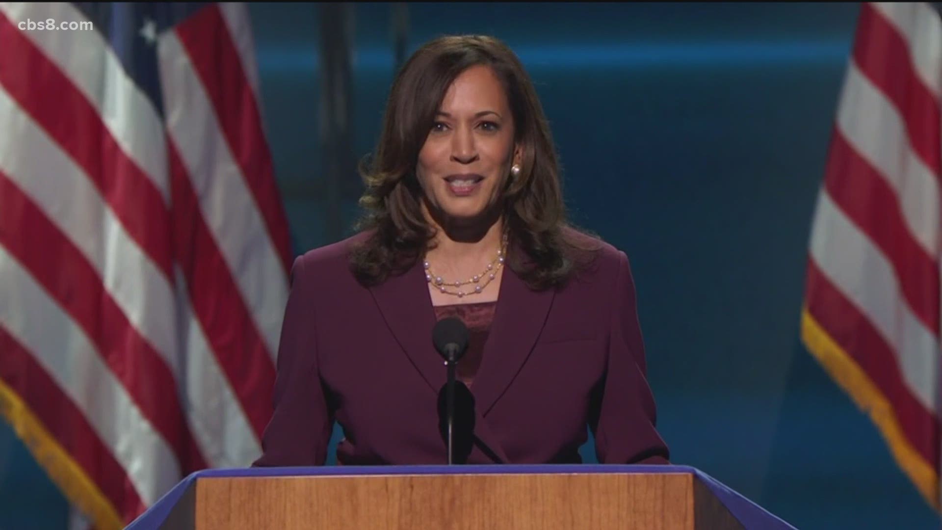 Wednesday night, millions of Americans witnessed California-born Kamala Harris become the first woman of color to accept a major political party's VP nomination.