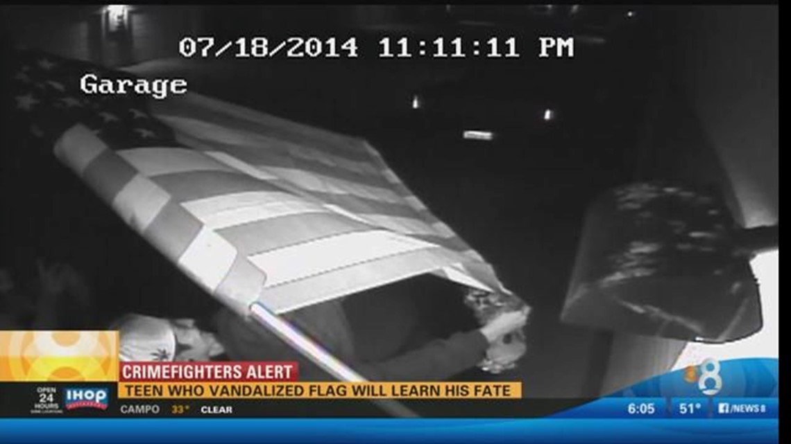 Man Sentenced For Vandalizing American Flags | Cbs8.com