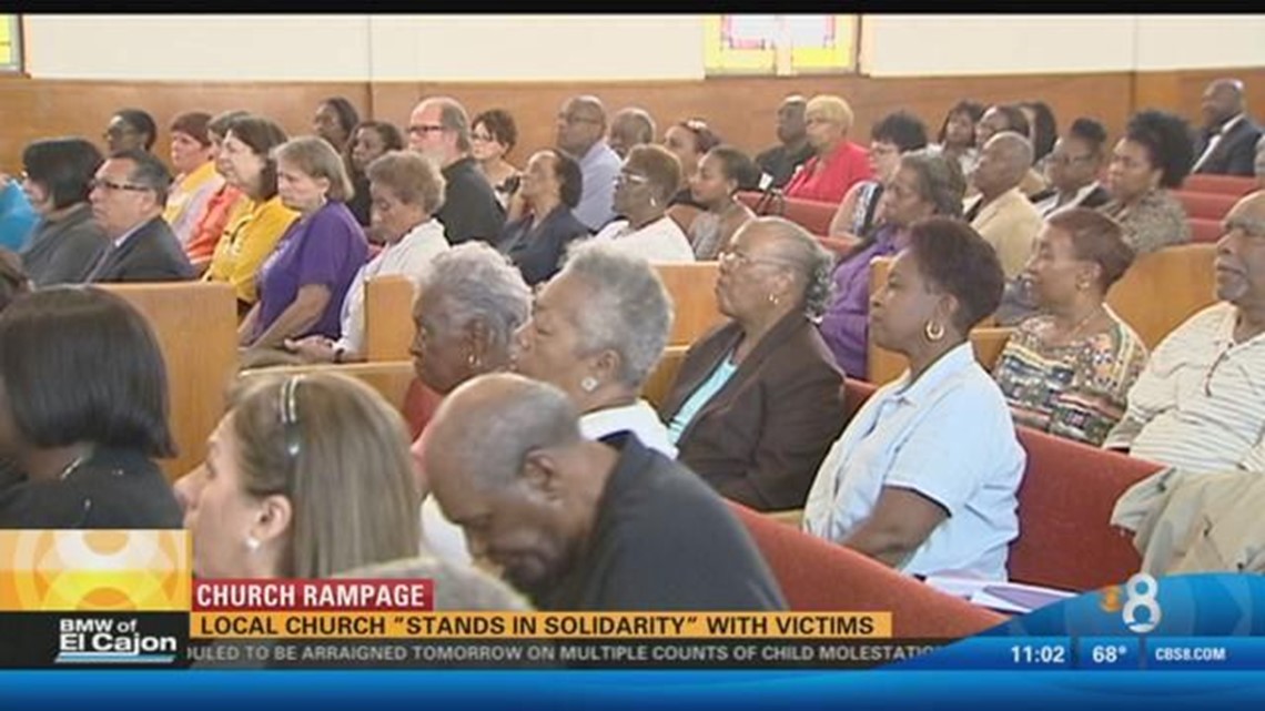 Prayer Vigil Held In Solidarity With Victims Of Sc Church Shooting