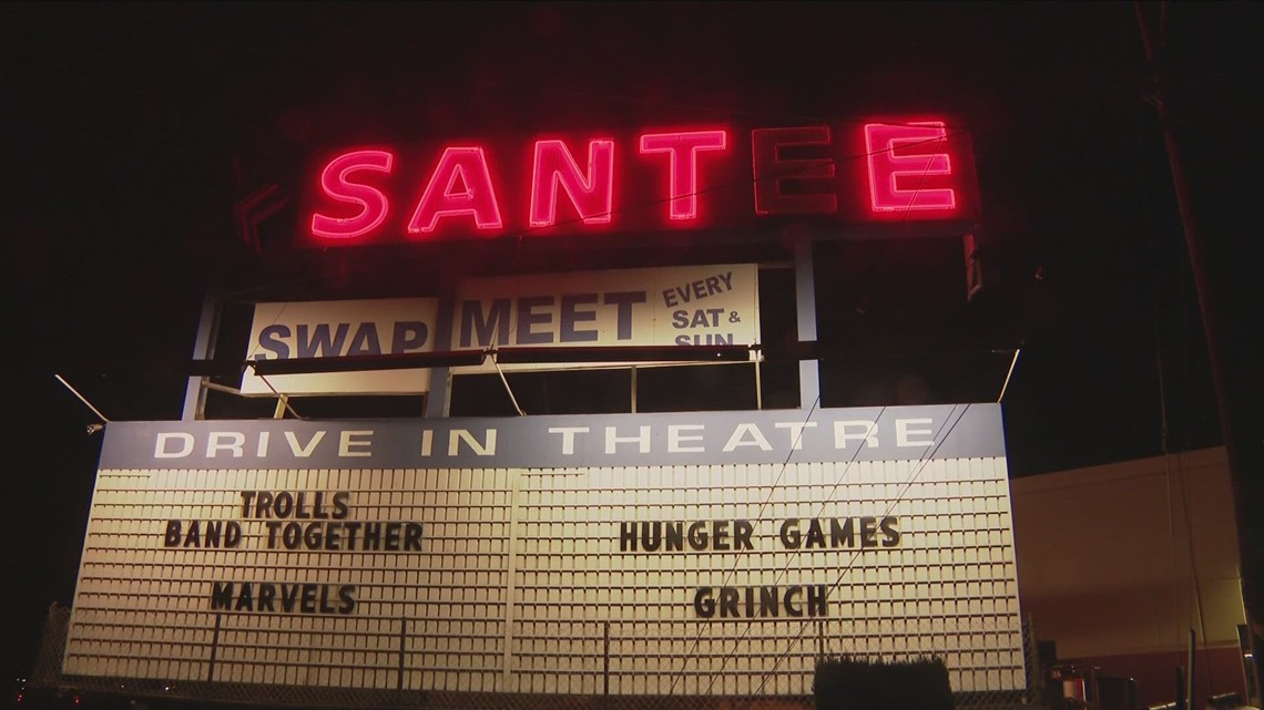 Santee drivein movie theater closes 2023