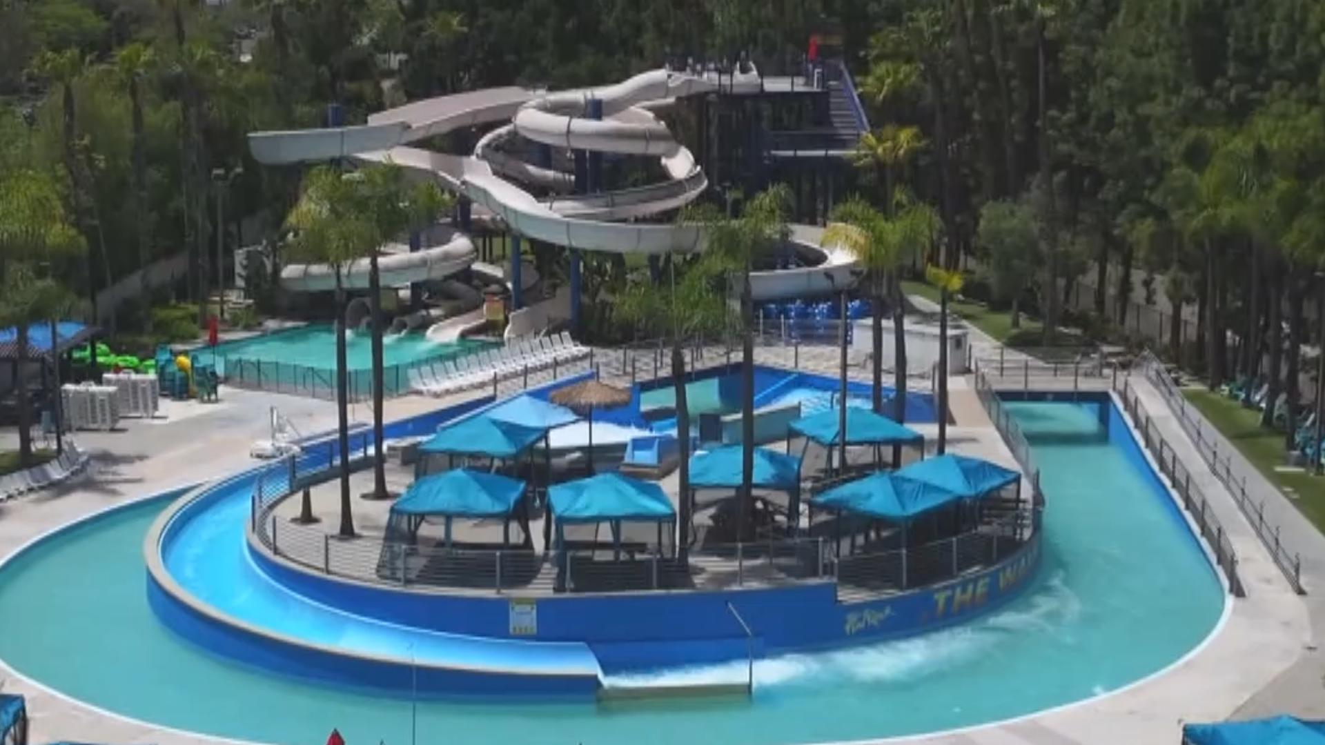 CBS 8’s Eric Kahnert took a tour of the Wave Waterpark for a preview of what attractions you can expect this summer.