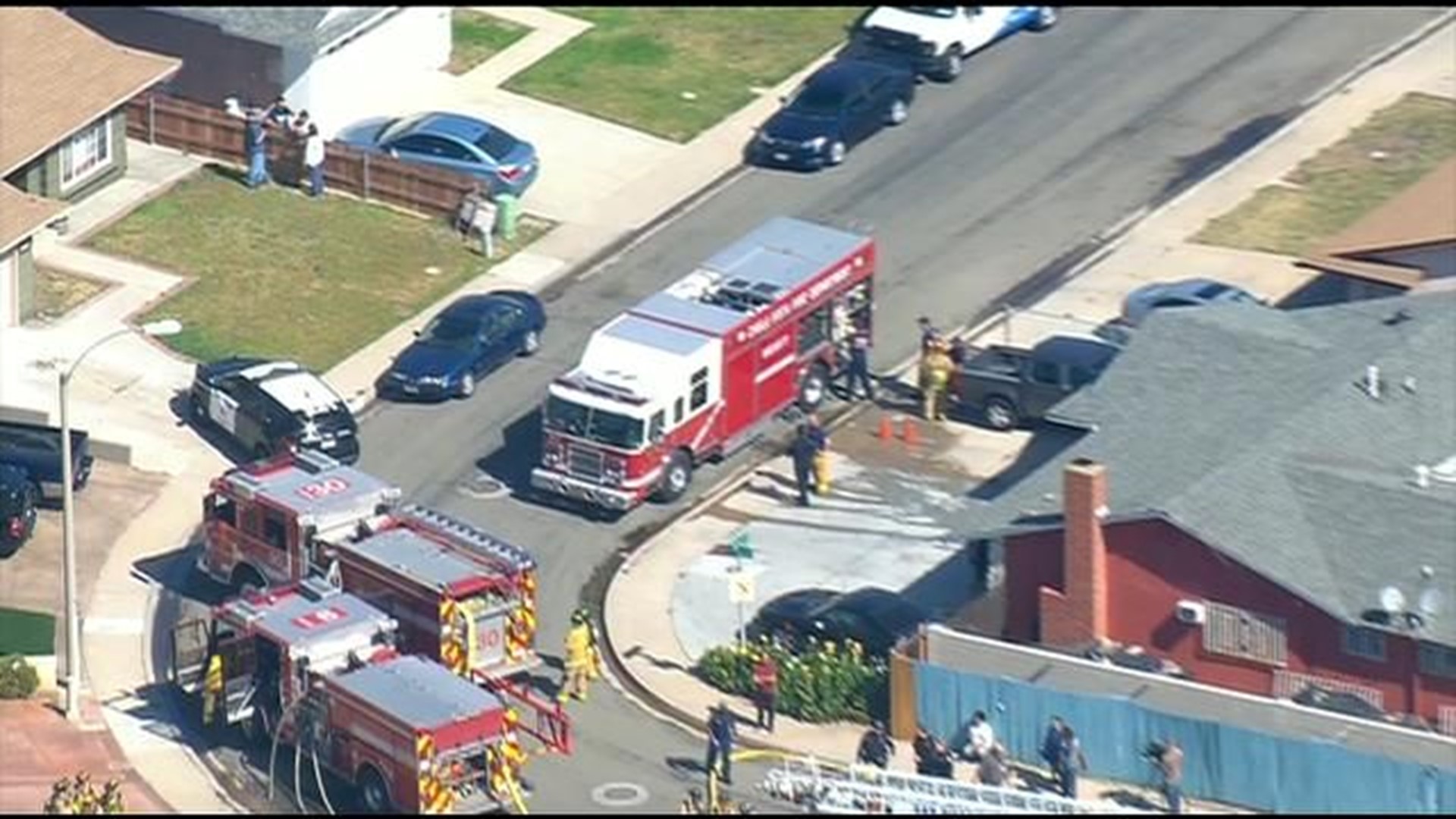 Multiple victims taken to hospital after Otay Mesa house fire