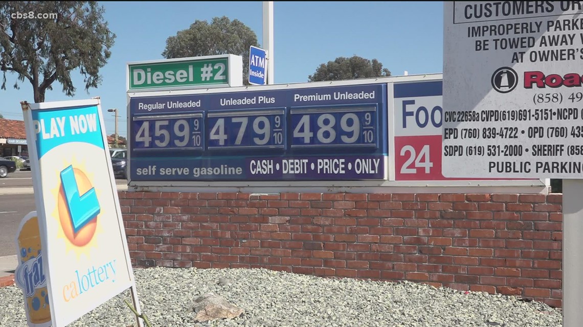 San Diego sets a record for county's highest gas price in history