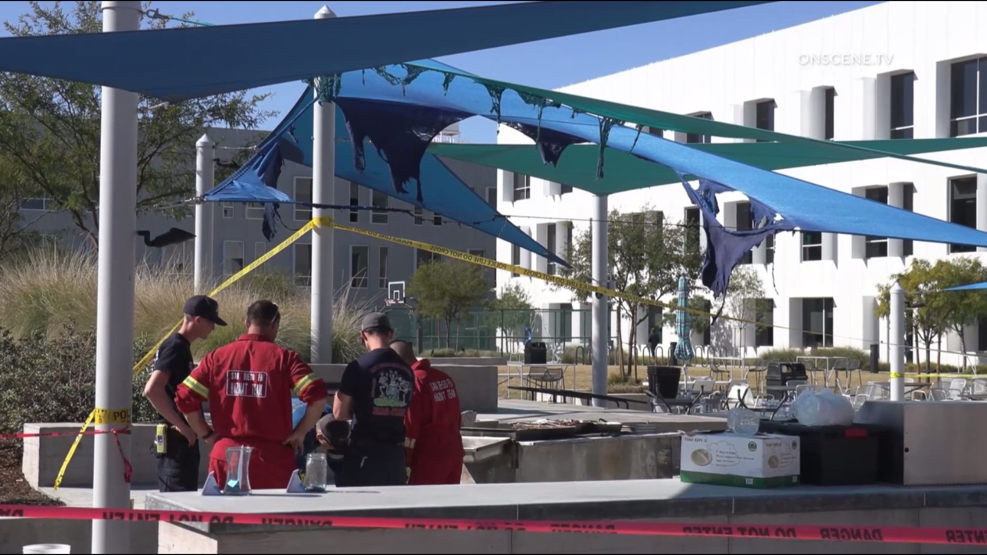 Explosion at Kearny Mesa company lunch severely injures 2 people