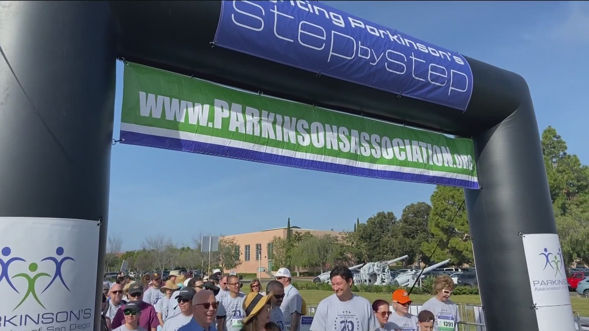 The 5K walk to support Parkinson's resources will be held on Saturday, April 1, 2023 at Liberty Station.