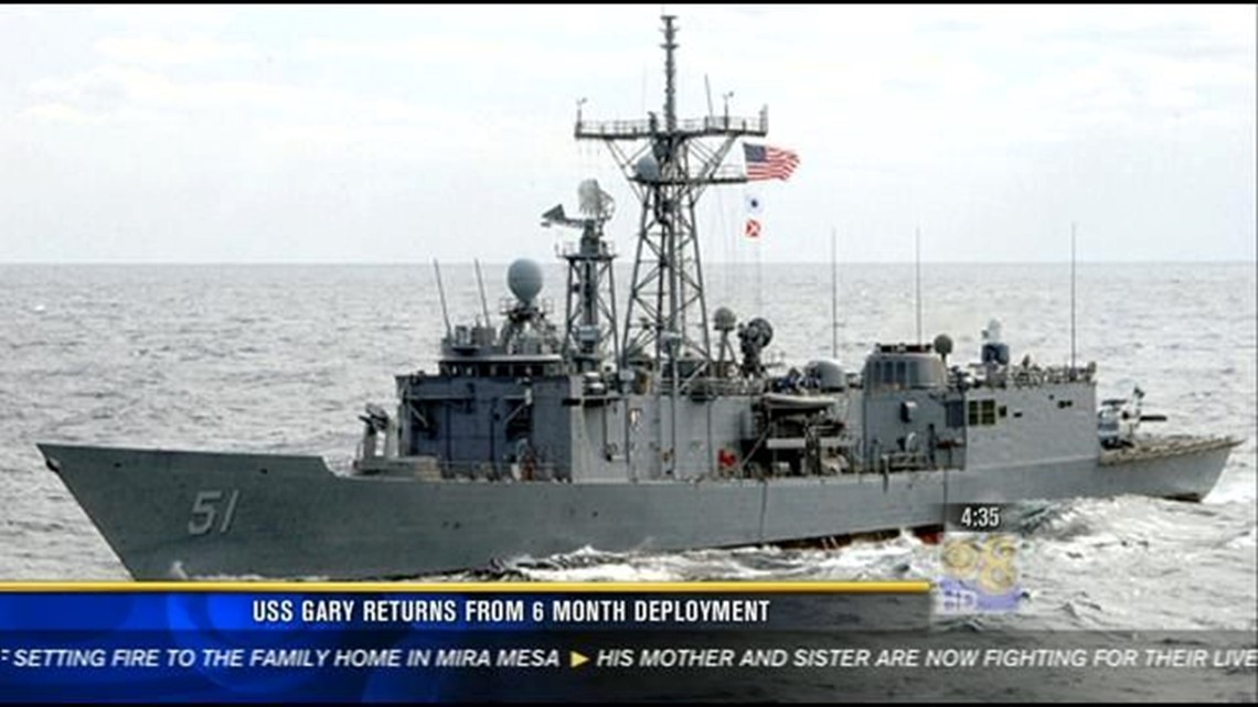 USS Gary returns to San Diego after 6 month deployment | cbs8.com