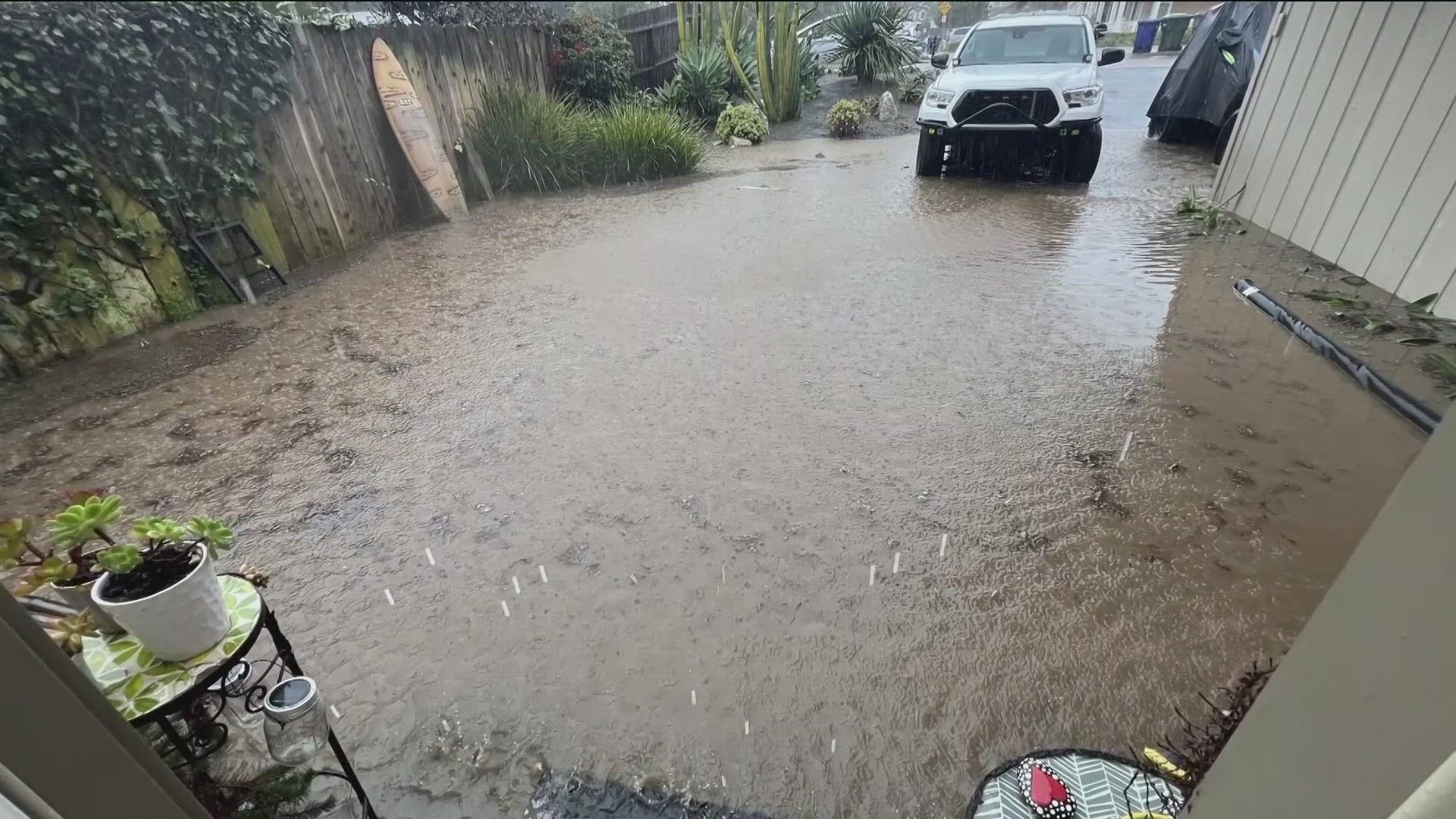 Anxiety and fears of more flooding run high as home and business owners put out more sandbags ahead of next week's storm.