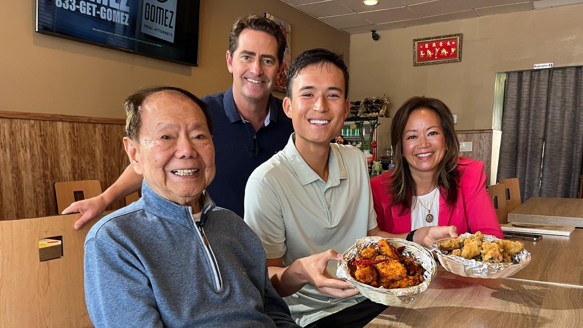 Two bank employees in Mira Mesa were rewarded with free chicken wings for life after saving a customer who suffered from a stroke.