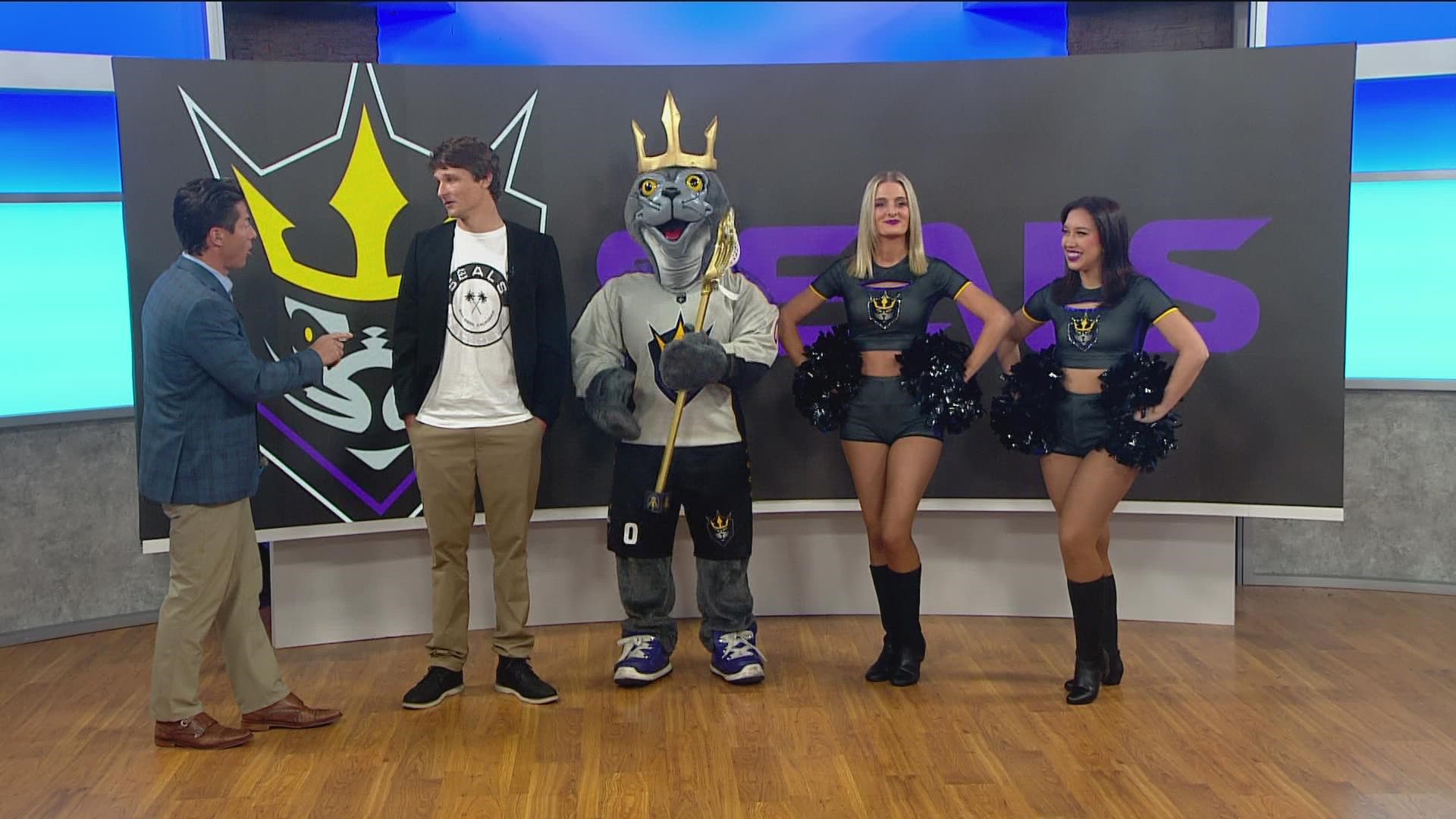 Dan Funk, the mascot Salty and the Sirens Dance Squad talked about the first game of the season, how the team feels and what viewers can expect.