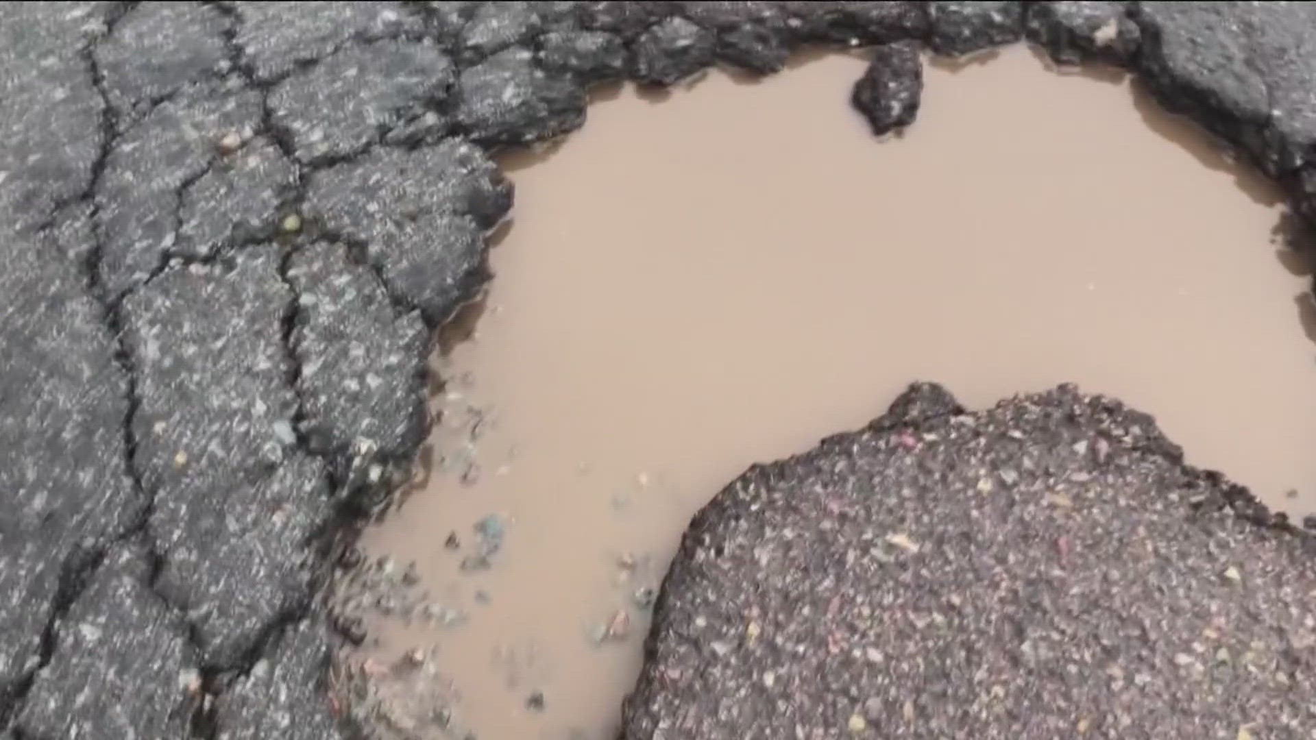 Data obtained by CBS 8 shows city taxpayers paid more than $665,000 in pothole-related claims last year.