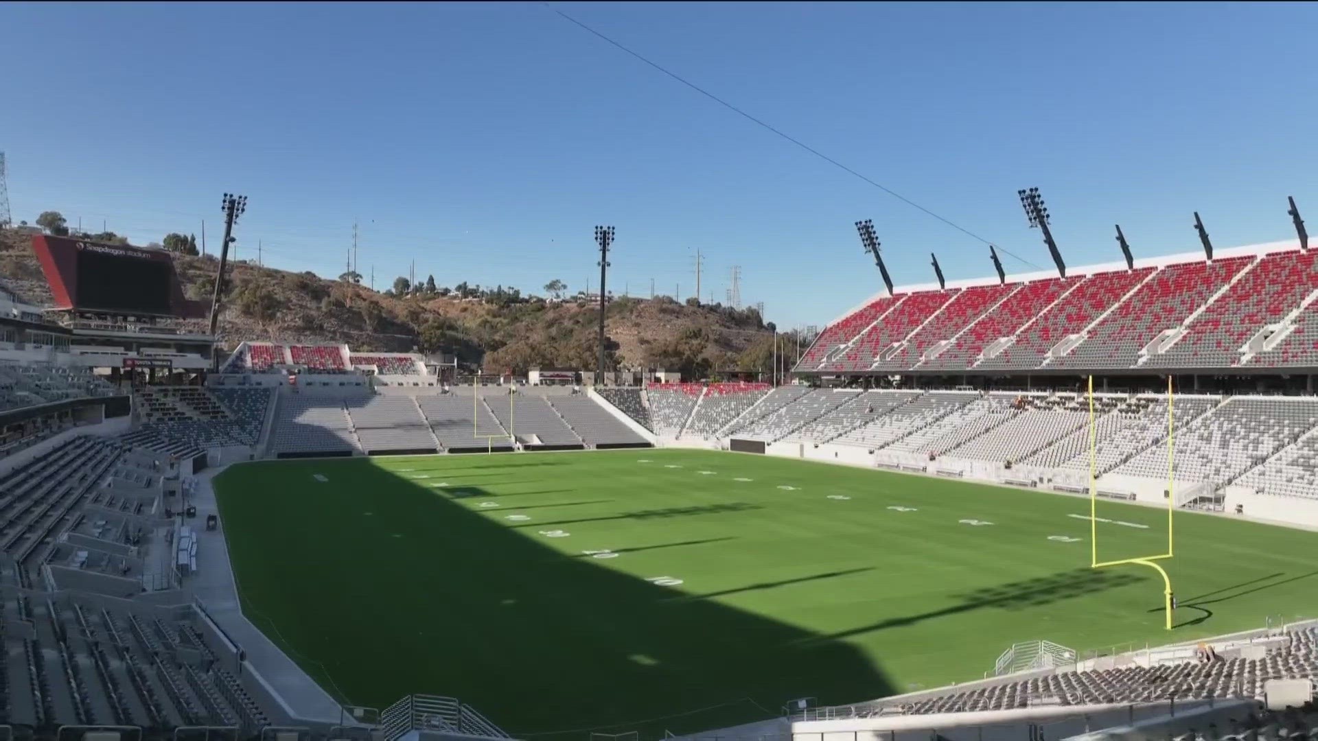 Soccer fans pack into Snapdragon Stadium to celebrate MLS coming