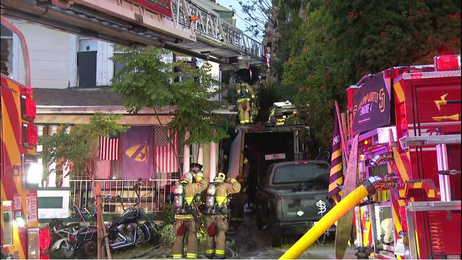 Lithium batteries catch fire in East Village