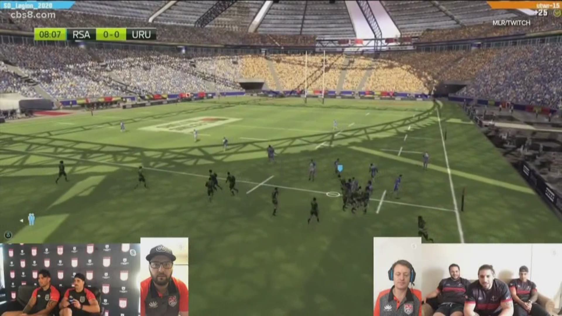 Both NASCAR and Major League Rugby have decided to take their sport into the digital realm.