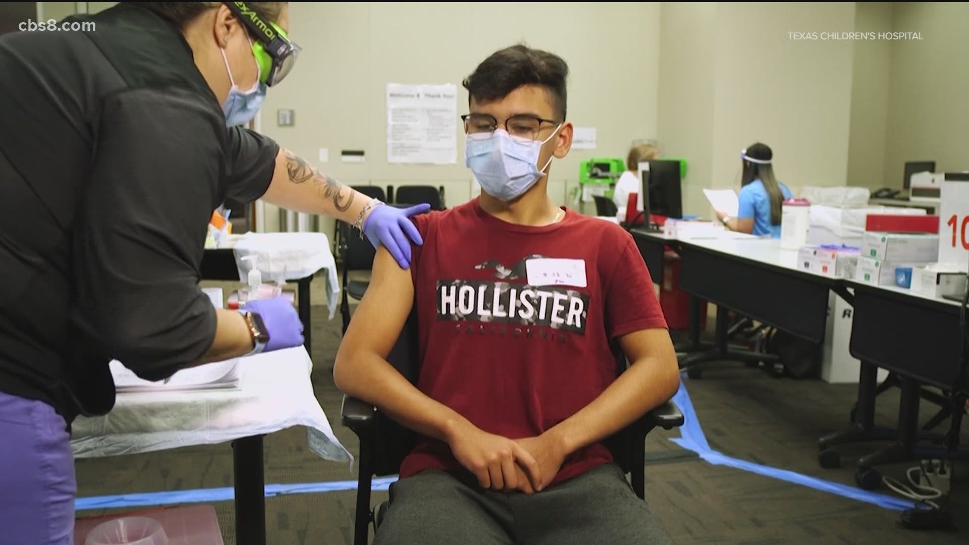 In San Diego County, while nearly 67% of all eligible San Diegans are fully vaccinated, only 35.3% of San Diegans ages 12 to 17 are fully vaccinated.