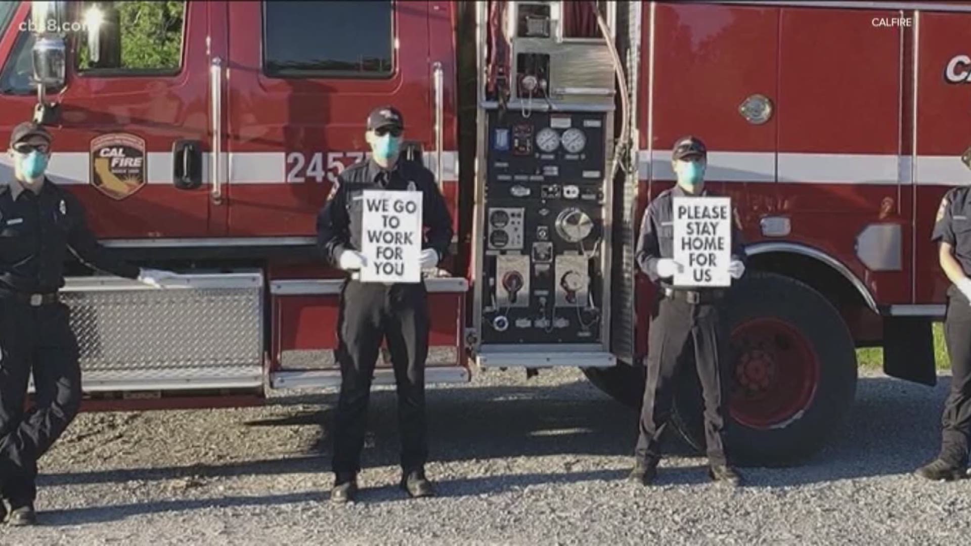 Cal Fire San Diego is doing everything it can to make sure they have the manpower to fight fire locally and statewide but are also asking the public to do their part