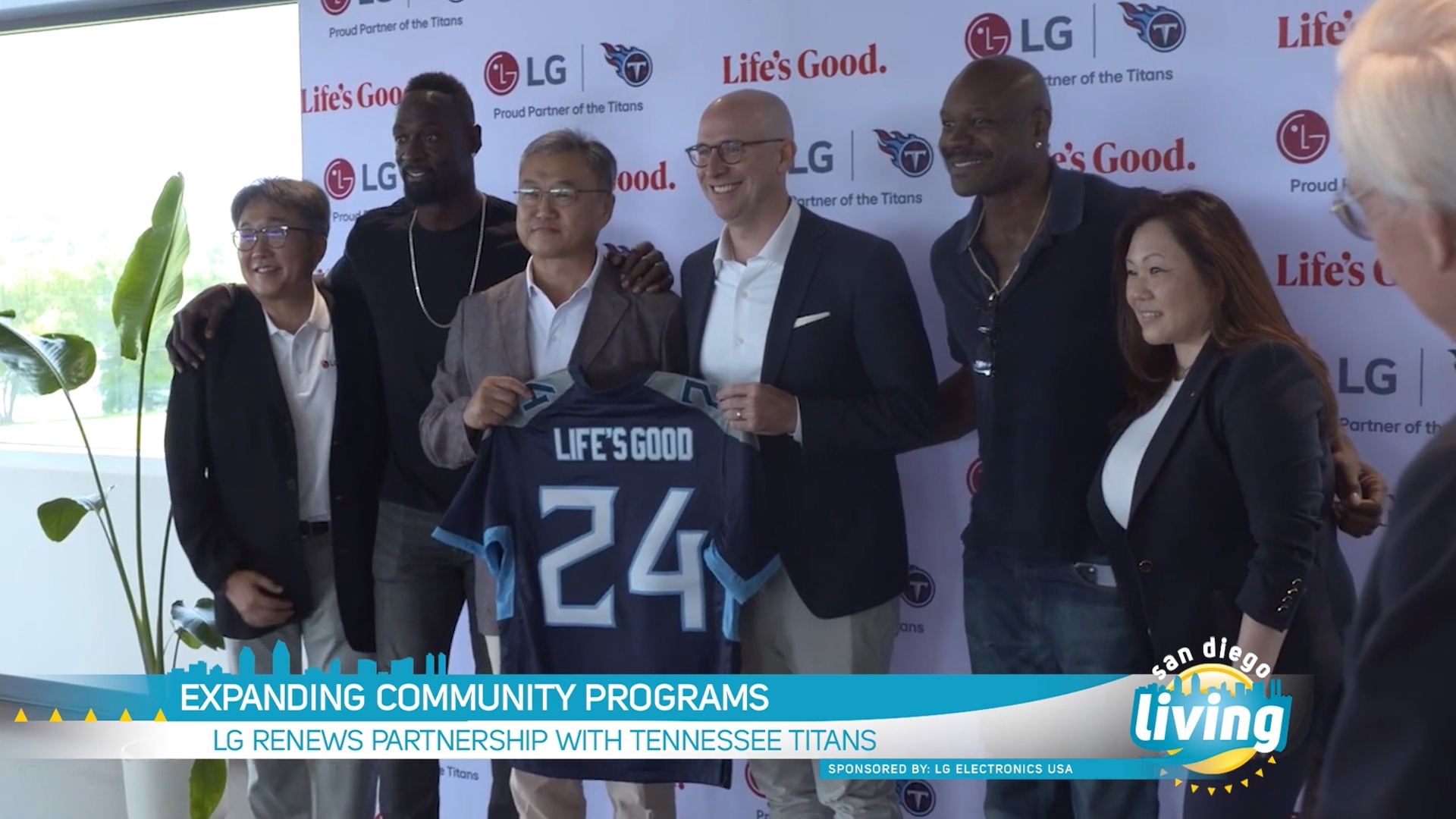 LG Renews Partnership to Celebrate “Life’s Good”. Sponsored by LG Electronics