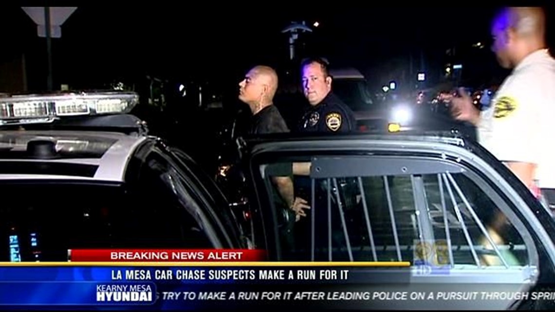 Three suspects in custody after robbery and chase | cbs8.com