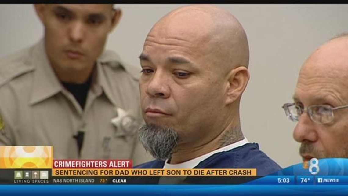Dad who left son to die after crash sentenced to four years in prison ...