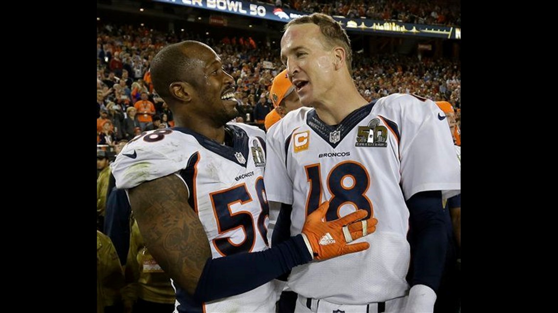 Dominant defense carries Manning, Broncos to 24-10 Super Bowl win