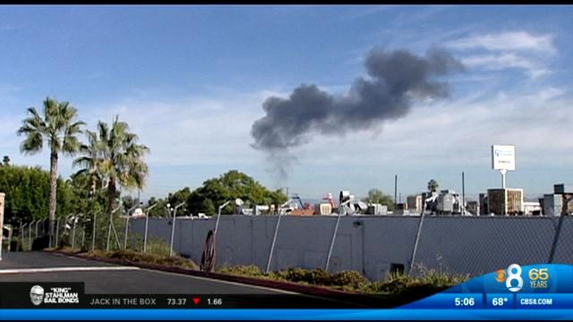 Controlled burn at Miramar Air Station