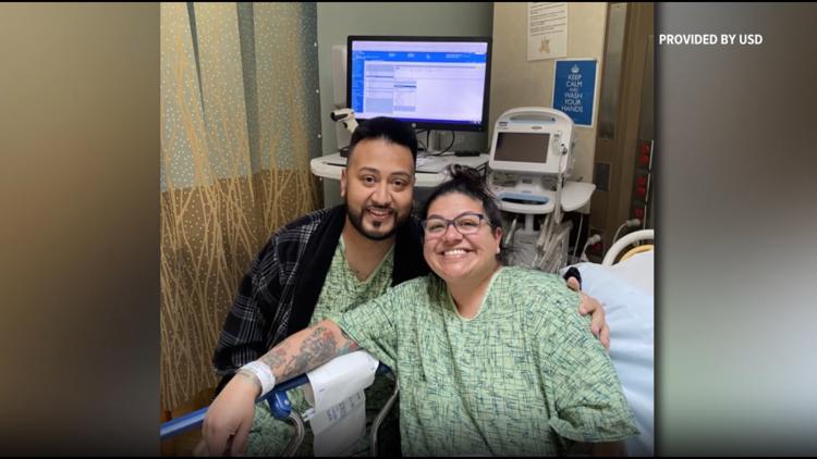 Two USD nursing graduates work to save their patients' lives, now a kidney transplant saves their friendship