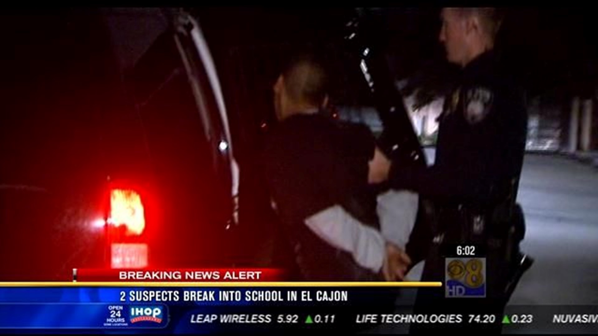 2 suspects arrested after breaking into school
