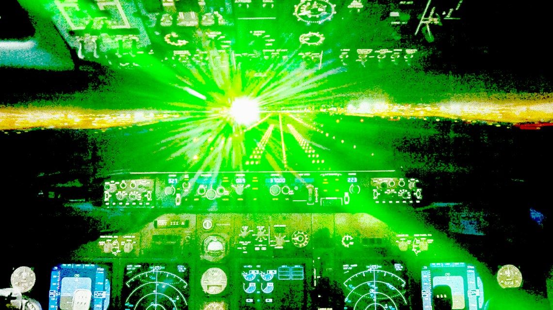 Laser Strikes Targeting Airplanes Spike In California, Across US | Cbs8.com