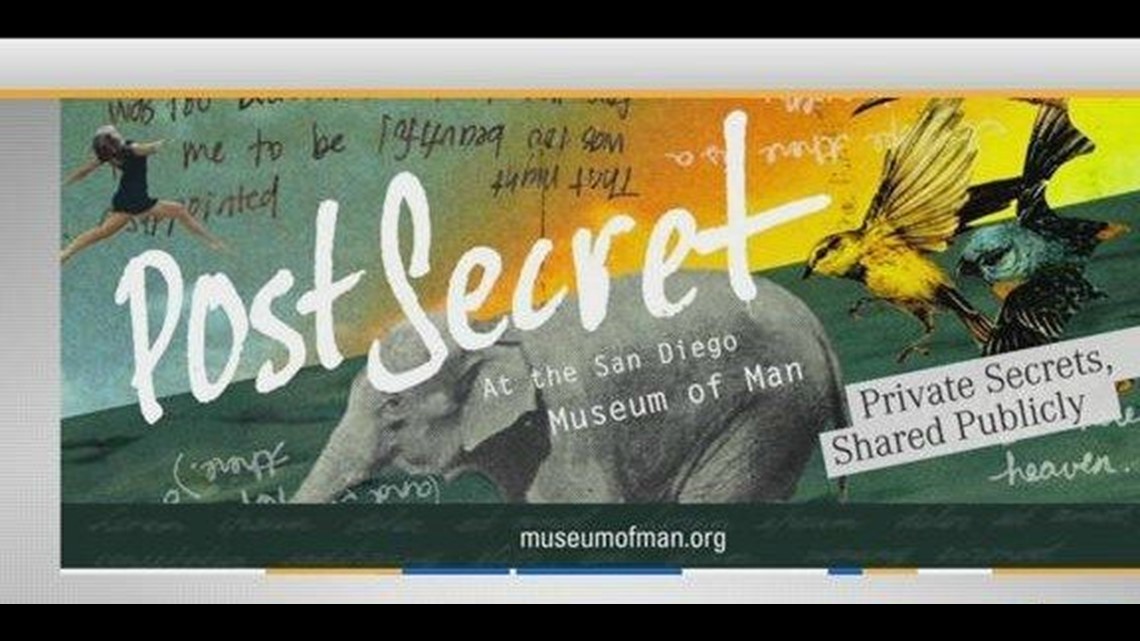 Sneak Peek San Diego Museum of Man's new exhibit, PostSecret