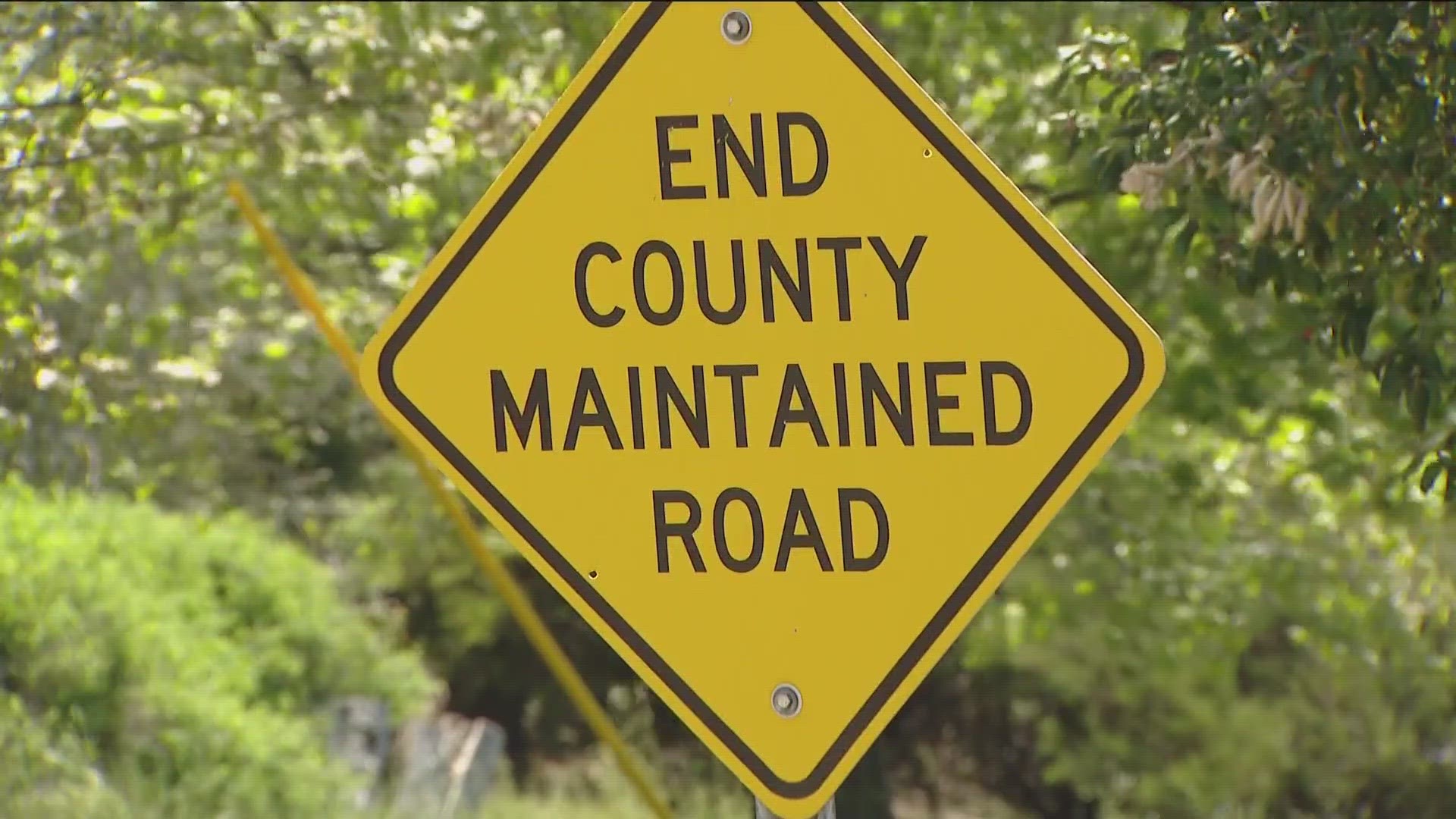 The windy, two-lane road is making people who live on Harrison Park Road in Julian, feel unsafe when coming in and out of their neighborhood.