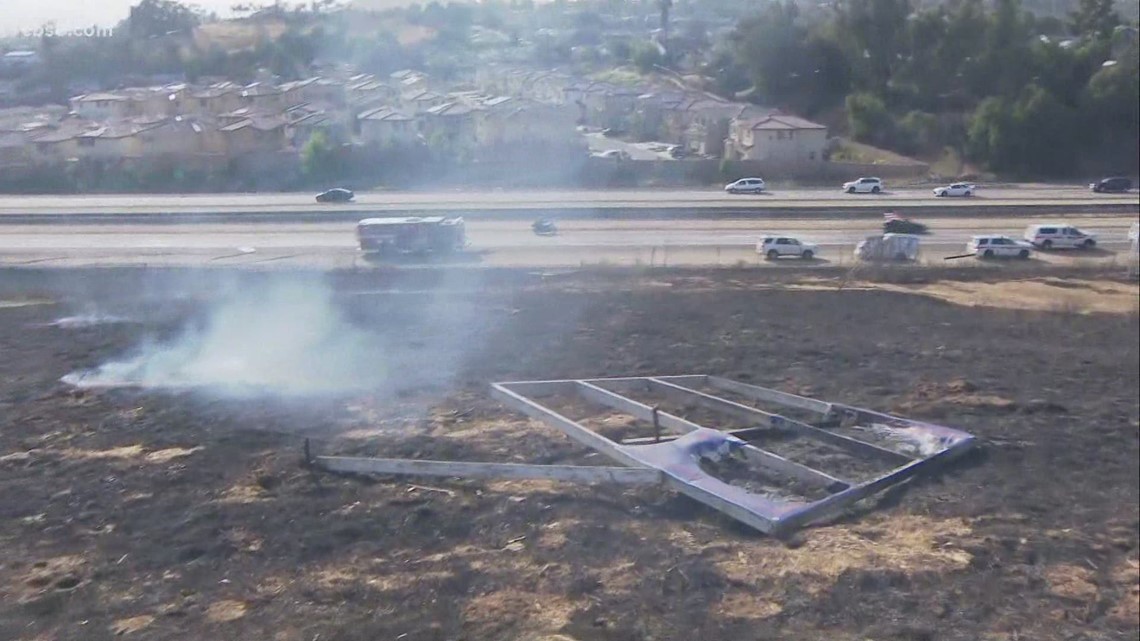 Spread of brush fire in Lakeside stopped at 30 acres, 5% contained ...