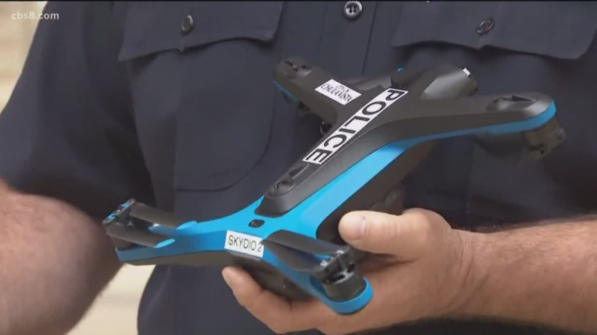 Chula Vista Police Become The First To Use Skydio 2 Drones Cbs8 Com