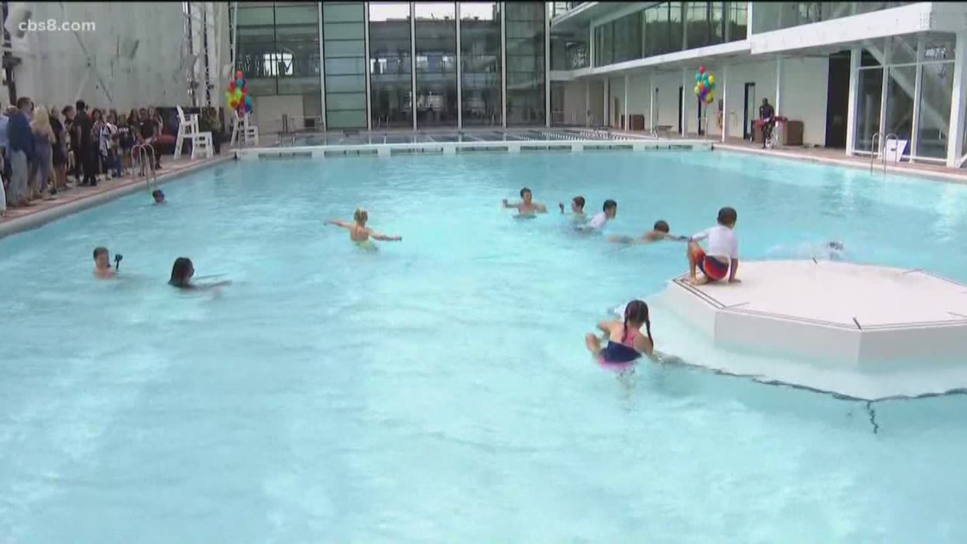 The pool has been closed for the last five years for maintenance and renovation.