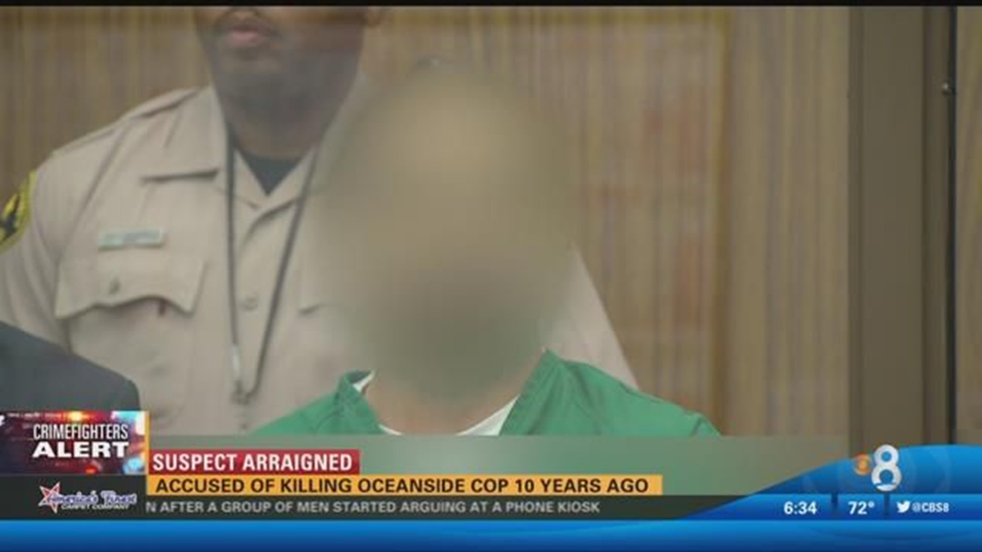 Suspect pleads not guilty in killing of Oceanside cop ten years ago ...